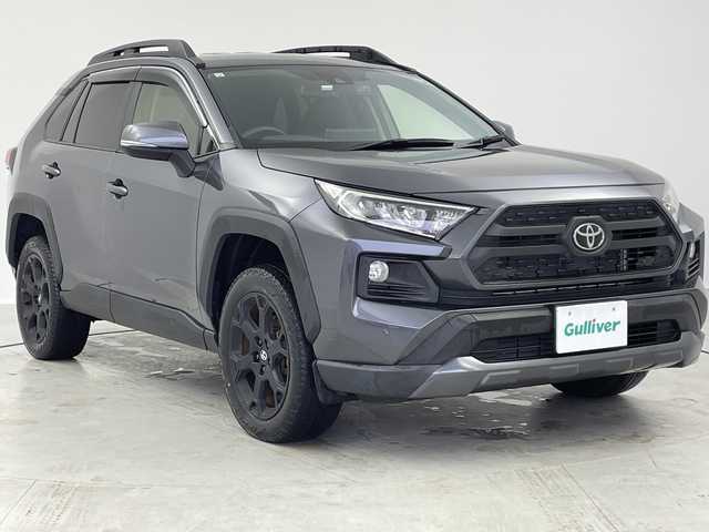 トヨタ ＲＡＶ４ アドベンチャー オフロードPKG 茨城県 2021(令3)年 3.6万km グレーメタリック ワンオーナー/4WD/バックカメラ/ウィンカーミラー/クルーズコントロール/ドアバイザー/プッシュスタート/ETC/ブラインドスポットモニター/運転助手席シートヒーター、クーラー/ステアリングヒーター/電動パーキングブレーキ/ブレーキホールド/走行モード/ハンズフリー/スペアキー1個