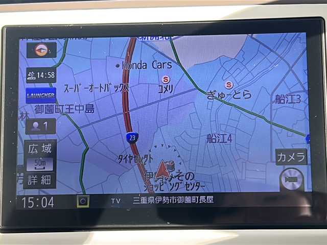 ダイハツ ムーヴ キャンバス G メイクアップ リミテッド　SAⅢ 三重県 2020(令2)年 4.3万km パールホワイトⅢ/ナチュラルベージュマイカメタリック 2トーン 純正ナビ/パノラマモニター/ETC/両側パワースライドドア/前方ドラレコ/USB給電/LEDヘッドライト/オートマチックハイビーム/PSC/純正フロアマット/スマートアシスト/禁煙車