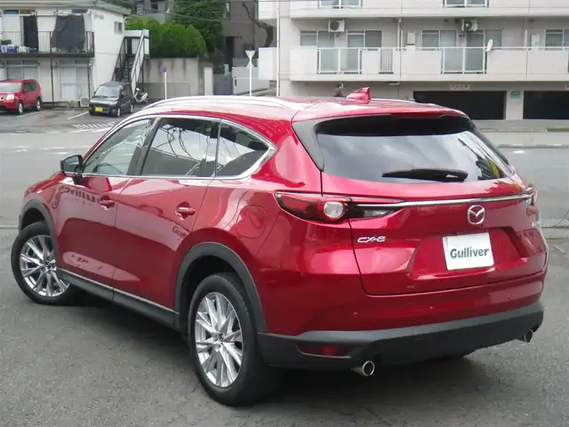 マツダ ＣＸ－８ XD プロアクティブ 神奈川県 2018(平30)年 2.3万km ソウルレッドクリスタルM ワンオーナー/純正SDナビ　フルセグTV/（Bluetooth/DVD再生可/USBx2/AUX）/純正OPBOSEサウンドシステム/純正OP360°ビューカメラ/純正OPパーキングセンサー/純正OPパワーバックドア/純正OPルーフレール/純正OPサンシェード/運転席メモリー付きパワーシート/前席シートヒーター/ステアリングヒーター/アドバンスドスマートシティブレーキサポート/ブラインドスポットモニタリング/パーキングセンサー/スマートブレーキサポート/レーンキープアシスト/アダプティブLEDヘッドランプ/スマートインETC/アドバンスドキーx2/純正19インチAW/取説書/保証書/点検記録（全てマツダディーラー実施）/　31/3  R2/3  R3/2/ R4/3  R5/3  R6/3/6ヶ月点検記録（全てマツダディーラー実施）/　R1/9  R2/9  R3/9/ R4/9  R5/9  R6/9