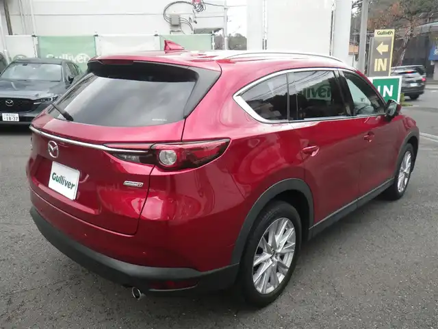 マツダ ＣＸ－８ XD プロアクティブ 神奈川県 2018(平30)年 2.3万km ソウルレッドクリスタルM ワンオーナー/純正SDナビ　フルセグTV/（Bluetooth/DVD再生可/USBx2/AUX）/純正OPBOSEサウンドシステム/純正OP360°ビューカメラ/純正OPパーキングセンサー/純正OPパワーバックドア/純正OPルーフレール/純正OPサンシェード/運転席メモリー付きパワーシート/前席シートヒーター/ステアリングヒーター/アドバンスドスマートシティブレーキサポート/ブラインドスポットモニタリング/パーキングセンサー/スマートブレーキサポート/レーンキープアシスト/アダプティブLEDヘッドランプ/スマートインETC/アドバンスドキーx2/純正19インチAW/取説書/保証書/点検記録（全てマツダディーラー実施）/　31/3  R2/3  R3/2/ R4/3  R5/3  R6/3/6ヶ月点検記録（全てマツダディーラー実施）/　R1/9  R2/9  R3/9/ R4/9  R5/9  R6/9