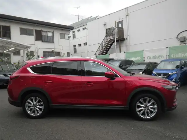 マツダ ＣＸ－８ XD プロアクティブ 神奈川県 2018(平30)年 2.3万km ソウルレッドクリスタルM ワンオーナー/純正SDナビ　フルセグTV/（Bluetooth/DVD再生可/USBx2/AUX）/純正OPBOSEサウンドシステム/純正OP360°ビューカメラ/純正OPパーキングセンサー/純正OPパワーバックドア/純正OPルーフレール/純正OPサンシェード/運転席メモリー付きパワーシート/前席シートヒーター/ステアリングヒーター/アドバンスドスマートシティブレーキサポート/ブラインドスポットモニタリング/パーキングセンサー/スマートブレーキサポート/レーンキープアシスト/アダプティブLEDヘッドランプ/スマートインETC/アドバンスドキーx2/純正19インチAW/取説書/保証書/点検記録（全てマツダディーラー実施）/　31/3  R2/3  R3/2/ R4/3  R5/3  R6/3/6ヶ月点検記録（全てマツダディーラー実施）/　R1/9  R2/9  R3/9/ R4/9  R5/9  R6/9