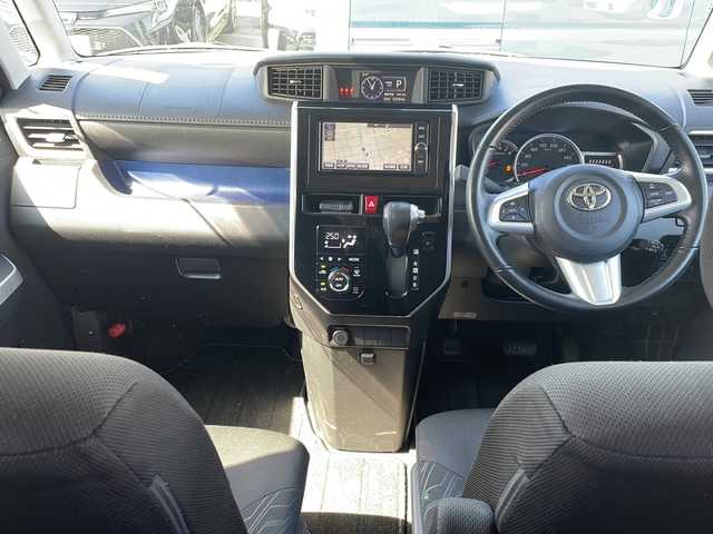 トヨタ タンク カスタムG－T 埼玉県 2017(平29)年 3.4万km パールホワイトⅢ ワンオーナー/Toyota Safety Sense /プリクラッシュ/レーンアシスト/コーナーセンサー/クルーズコントロール/純正ナビ/・AM/FM/CD/DVD/BT/ワンセグTV/ビルトインETC/両側パワースライドドア/後席用フリップダウンモニター/LEDヘッドライト/フォグランプ/前方ドライブレコーダー/プッシュスタート/スマートキー/保証書/取扱説明書