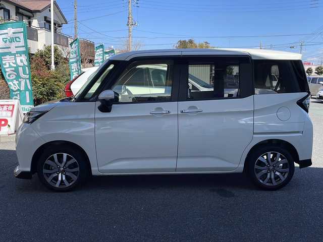 トヨタ タンク カスタムG－T 埼玉県 2017(平29)年 3.4万km パールホワイトⅢ ワンオーナー/Toyota Safety Sense /プリクラッシュ/レーンアシスト/コーナーセンサー/クルーズコントロール/純正ナビ/・AM/FM/CD/DVD/BT/ワンセグTV/ビルトインETC/両側パワースライドドア/後席用フリップダウンモニター/LEDヘッドライト/フォグランプ/前方ドライブレコーダー/プッシュスタート/スマートキー/保証書/取扱説明書