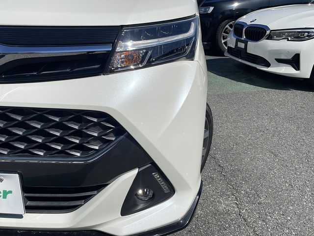 トヨタ タンク カスタムG－T 埼玉県 2017(平29)年 3.4万km パールホワイトⅢ ワンオーナー/Toyota Safety Sense /プリクラッシュ/レーンアシスト/コーナーセンサー/クルーズコントロール/純正ナビ/・AM/FM/CD/DVD/BT/ワンセグTV/ビルトインETC/両側パワースライドドア/後席用フリップダウンモニター/LEDヘッドライト/フォグランプ/前方ドライブレコーダー/プッシュスタート/スマートキー/保証書/取扱説明書