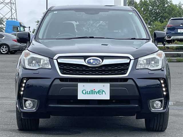 スバル フォレスター S－リミテッド 道央・札幌 2015(平27)年 11.9万km ディープシーブルーパール ４WD/ワンオーナー/社外メモリーナビ/CD/DVD/BT/フルセグ/アイサイト/衝突被害軽減ブレーキ/横滑り防止装置/レーダークルーズコントロール/レーンキープアシスト/バックカメラ/ビルトインETC/XMODE/SI-DRIVE/パワーバックドア/前席パワーシート/前席シートヒーター/ハーフレザーシート/革巻きステアリング/ステアリングリモコン/パドルシフト/プッシュスタート/スマートキー/HIDヘッドライト/オートライト/フォグランプ/電動格納ミラー/ウィンカーミラー/純正ラバーフロアマット/ドアバイザー/スペアキー
