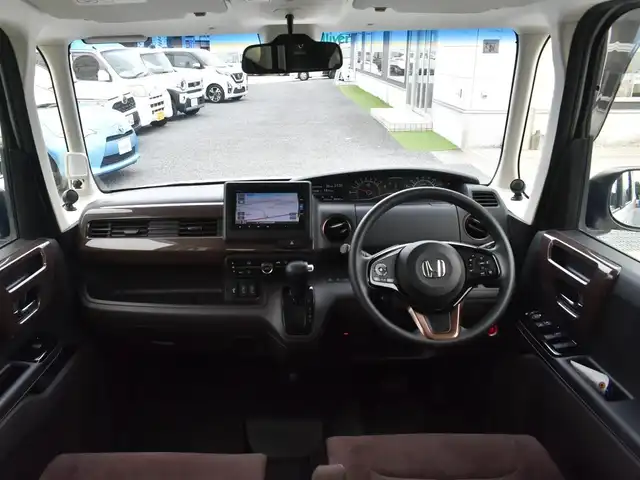 ホンダ Ｎ ＢＯＸ G･EX Hセンシング カッパーブラウンスタイル 神奈川県 2019(平31)年 3.8万km 白Ⅱ カッパールーフ/ホンダセンシング/レーダークルーズコントロール/衝突軽減ブレーキ/誤発進抑制機能/ギャザーズSDナビVXM-195VFi/Bluetoothオーディオ/フルセグTV/DVD/CD/ステアリングリモコン/バックカメラ/ケンウッドツイーター/ETC/両側パワースライドドア/LEDヘッドライト/フロアマット/サイドバイザー/プッシュスタート　スペアあり/保証書/取扱説明書