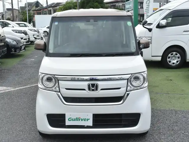 ホンダ Ｎ ＢＯＸ G･EX Hセンシング カッパーブラウンスタイル 神奈川県 2019(平31)年 3.8万km 白Ⅱ カッパールーフ/ホンダセンシング/レーダークルーズコントロール/衝突軽減ブレーキ/誤発進抑制機能/ギャザーズSDナビVXM-195VFi/Bluetoothオーディオ/フルセグTV/DVD/CD/ステアリングリモコン/バックカメラ/ケンウッドツイーター/ETC/両側パワースライドドア/LEDヘッドライト/フロアマット/サイドバイザー/プッシュスタート　スペアあり/保証書/取扱説明書