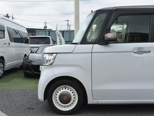 ホンダ Ｎ ＢＯＸ G･EX Hセンシング カッパーブラウンスタイル 神奈川県 2019(平31)年 3.8万km 白Ⅱ カッパールーフ/ホンダセンシング/レーダークルーズコントロール/衝突軽減ブレーキ/誤発進抑制機能/ギャザーズSDナビVXM-195VFi/Bluetoothオーディオ/フルセグTV/DVD/CD/ステアリングリモコン/バックカメラ/ケンウッドツイーター/ETC/両側パワースライドドア/LEDヘッドライト/フロアマット/サイドバイザー/プッシュスタート　スペアあり/保証書/取扱説明書