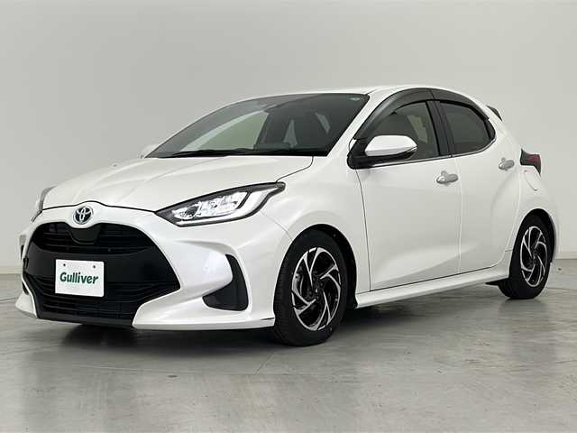 トヨタ ヤリス ハイブリッド Z 宮城県 2020(令2)年 3.2万km ホワイトパールクリスタルシャイン ワンオーナー/Toyota Safety Sense/・プリクラッシュセーフティ	/・レーントレーシングアシスト	/・レーダークルーズコントロール	/・オートマチックハイビーム	/社外ダウンサス/純正8型DA/・USB.BT.Miracast/バックカメラ/三眼LEDヘッドライト/ビルトインETC/アイドリングストップ/横滑り防止装置/プッシュスタート/スマートキー/ヘッドライトレベライザー/モデリスタ15inAW/冬タイヤ積込スチール(175/70/14)/社外フロアマット