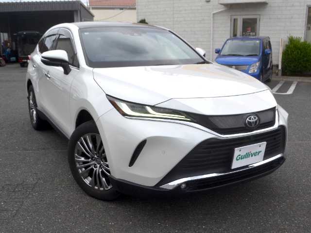 トヨタ ハリアー Z レザーパッケージ 宮城県 2020(令2)年 3.9万km ホワイトパールクリスタルシャイン /　1オーナー/　調光パノラマルーフ/　JBLプレミアムサウンドシステム/　12.3型ナビ/フルセグTV/Bluetooth/　Apple Car Play/Android Auto/　ETC2.0/　全方位モニター/　本革シート/　エアコンシート/シートヒーター/　電動シート/　ステアリングヒーター/　電動リアゲート/　LEDヘッドライト/　LEDフォグランプ/　トヨタセーフティセンス/　ブラインドスポットモニター/　レーダークルーズコントロール/　コーナーセンサー/　純正19インチAW/