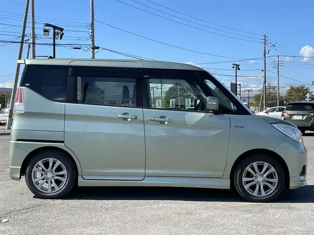 スズキ ソリオ HV MZ 道央・札幌 2017(平29)年 5.4万km クリアライムM ４WD/純正メーカーナビ/CD/DVD/BT/フルセグ/横滑り防止装置/アラウンドビューモニター/ETC/アイドリングストップ/両側パワースライドドア/前席シートヒーター/革巻きステアリング/ステアリングリモコン/プッシュスタート/スマートキー/HIDヘッドライト/オートライト/フォグランプ/電動格納ミラー/ヒーテッドドアミラー/ウィンカーミラー/純正フロアマット/ドアバイザー/スペアキー