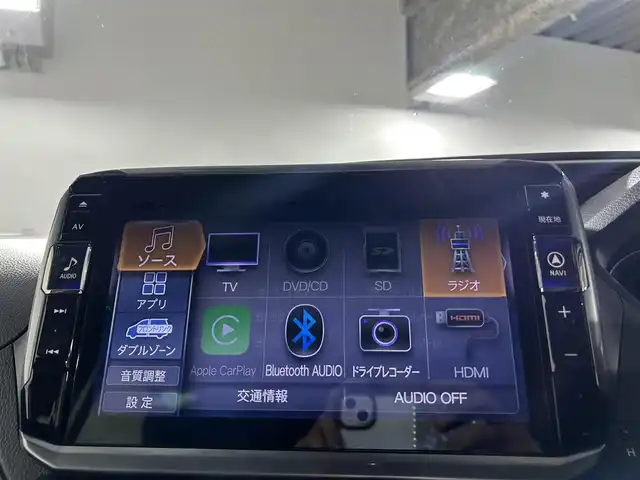 トヨタ ヴォクシー ZS 煌Ⅲ 佐賀県 2021(令3)年 3.7万km ブラック 社外11インチナビ（ALPAINE）/フルセグTV/Bluetooth/CD/DVD/バックカメラ/社外12.8インチフリップダウンモニター（ALPAINE）/モデリスタエアロ/両側パワースライドドア/ビルトインETC/前方・後方ドライブレコーダー/クルーズコントロール/トヨタセーフティーセンス/パーキングソナー/コーナーセンサー/先行車発進告知機能/衝突被害軽減ブレーキ/純正フロアマット/純正16インチアルミホイール/社外シートカバー/Wエアコン