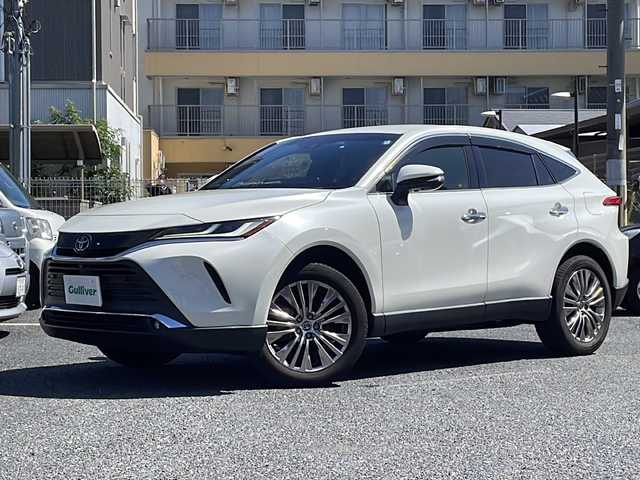 トヨタ ハリアー Z 大阪府 2020(令2)年 0.9万km ホワイトパールクリスタルシャイン ワンオーナー/ビルトインETC2.0/アラウンドビューモニター/デジタルインナーミラー/Rクルーズコントロール/パワーシート/パワーバックドア/純正ナビ/-フルセグ/AM/FM/Bluetooth/コーナーセンサー/ドライブレコーダー/イモビライザー/純正マット/電格ミラー