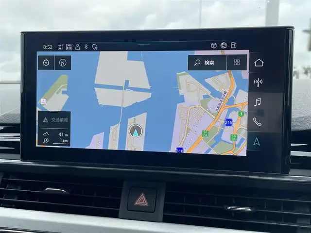 アウディ Ａ４ アバント 35TDI Sライン 東京都 2021(令3)年 3.9万km 白 ＭＭＩナビ／ＤＴＶ/３６０°カメラ/マトリクスＬＥＤ/ハーフレザーシート/シートヒーター/ACC/BSM/レーンアシスト/バーチャルコックピット/ETC/前後ドラレコ/パワーバックドア/Apple Car Play/Andoroido Auto