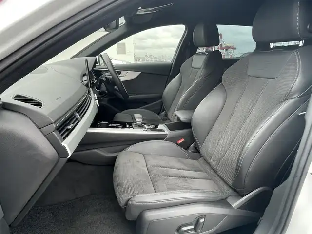 アウディ Ａ４ アバント 35TDI Sライン 東京都 2021(令3)年 3.9万km 白 ＭＭＩナビ／ＤＴＶ/３６０°カメラ/マトリクスＬＥＤ/ハーフレザーシート/シートヒーター/ACC/BSM/レーンアシスト/バーチャルコックピット/ETC/前後ドラレコ/パワーバックドア/Apple Car Play/Andoroido Auto