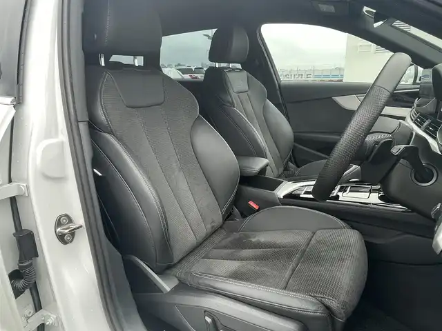 アウディ Ａ４ アバント 35TDI Sライン 東京都 2021(令3)年 3.9万km 白 ＭＭＩナビ／ＤＴＶ/３６０°カメラ/マトリクスＬＥＤ/ハーフレザーシート/シートヒーター/ACC/BSM/レーンアシスト/バーチャルコックピット/ETC/前後ドラレコ/パワーバックドア/Apple Car Play/Andoroido Auto