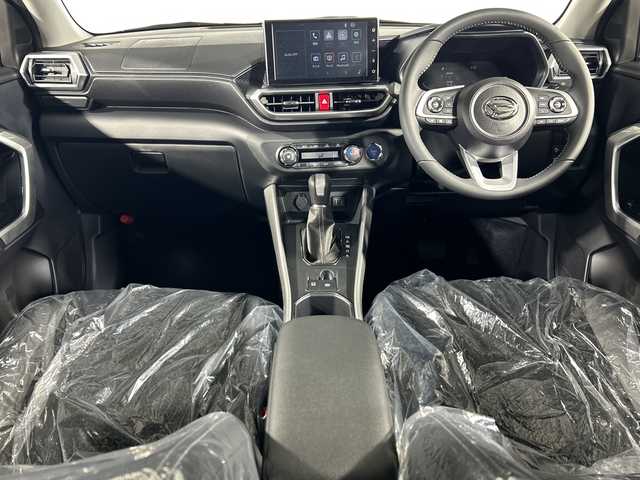 ダイハツ ロッキー プレミアム G HEV 神奈川県 2025(令7)年 0.1千km ブラックマイカメタリック/シャイニングホワイトパール 純正9インチスマホ連携ディスプレイオーディオ/パノラマモニターパック/フロント/サイド/バックカメラ/フルセグ　USB　HDMI　AppleCarPlay　Androidauto　/スマートアシスト/衝突回避支援ブレーキ機能/レーンキープコントロール/コーナーセンサー/衝突警報機能/ブレーキ制御付誤発進抑制機能/車線逸脱抑制制御機能/路側逸脱警報機能/ふらつき警報/先行車発進お知らせ/標識認識機能/アダブティブドライビングビーム/サイドビューランプ/全車速追従機能付アダブティブクルーズコントロール/コーナリングトレースアシスト/車両接近通報装置/合皮ファブリックコンビシート/前席シートヒーター/電動パーキングブレーキ/革巻きステアリング/プッシュスタート/スマートキー/LEDヘッドランプ/LEDイルミネーションランプ/LEDフロントフォグランプ/LEDリアフォグランプ/シーケンシャルターンランプ/純正17インチアルミホイール/純正リアスポイラー/取説　保証書　スペアキー