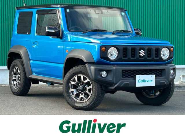 スズキ ジムニー シエラ JC 宮城県 2019(平31)年 8.7万km ブリスクブルーメタリック/ブラック2トーンルーフ ワンオーナー/社外SDナビ/・フルセグTV/・Bluetooth/・CD/DVD/ETC/純正15インチAW/バックカメラ/シートヒーター/クルーズコントロール/フルオートエアコン/LEDヘッドライト/ヘッドライトウォッシャー/電動格納ミラー/スズキセーフティサポート/・デュアルセンサーブレーキサポート/・誤発進抑制機能/・車線逸脱警報機能/・ふらつき警報機能/・ハイビームアシスト/・標識認識機能/・6エアバッグ/本革巻きステアリングホイール/UVカット機能付ガラス/キーレスプッシュスタートシステム