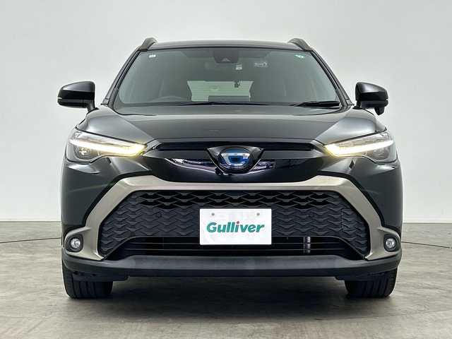 トヨタ カローラ クロス ハイブリッド Z 三重県 2021(令3)年 4.5万km アティチュードブラックマイカ /禁煙車//純正9インチディスプレイオーディオ//バックカメラ//トヨタセーフティセンス//衝突軽減ブレーキ//レーントレーシングアシスト//レーダークルーズコントロール//ブラインドスポットモニター//RCTA//PKSB//RSA//オートハイビーム//前後クリアランスソナー//ルーフレール//パワーバックドア//LED//フォグ//オートライト//純正ビルトインETC//ハーフレザーシート//DN席シートヒーター