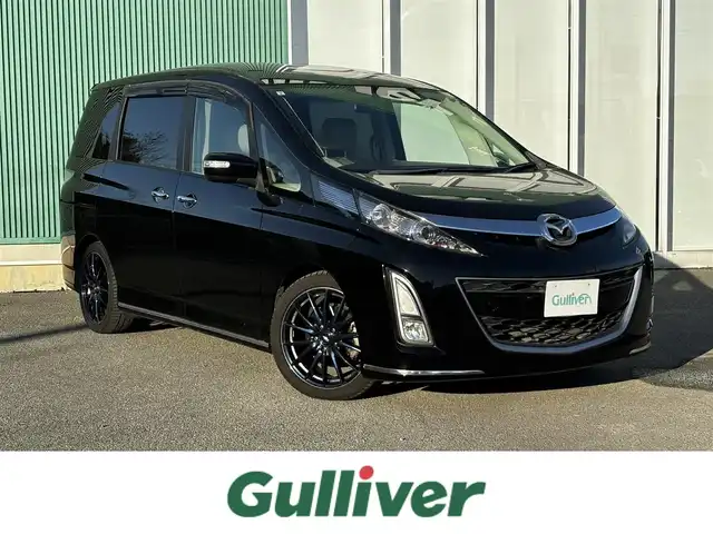 マツダ ビアンテ 20S 福岡県 2011(平23)年 7万km ブリリアントブラック 両側パワスラ/アイドリングストップ/社外ETC/社外AW/キセノンヘッドライト/純正フロアマット/SDナビ/・BT/・バックカメラ/・フルセグTV/ALPINEフリップダウンモニター/スペアキー