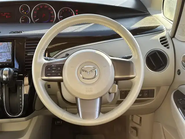 マツダ ビアンテ 20S 福岡県 2011(平23)年 7万km ブリリアントブラック 両側パワスラ/アイドリングストップ/社外ETC/社外AW/キセノンヘッドライト/純正フロアマット/SDナビ/・BT/・バックカメラ/・フルセグTV/ALPINEフリップダウンモニター/スペアキー