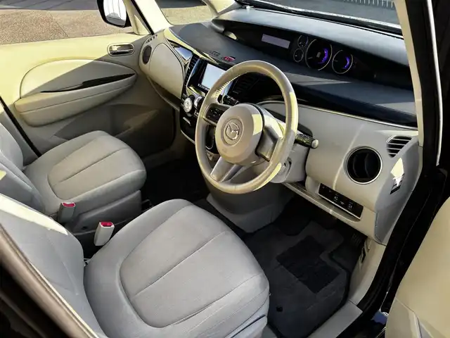 マツダ ビアンテ 20S 福岡県 2011(平23)年 7万km ブリリアントブラック 両側パワスラ/アイドリングストップ/社外ETC/社外AW/キセノンヘッドライト/純正フロアマット/SDナビ/・BT/・バックカメラ/・フルセグTV/ALPINEフリップダウンモニター/スペアキー