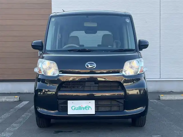 ダイハツ タント L 秋田県 2018(平30)年 9.1万km ブラックマイカメタリック ４WD/社外ナビ/ワンセグ/リモコンキー/アイドリングストップ/プッシュスタート/ステアリングスイッチ/運転席シートヒーター/ETC/社外フロアマット/純正ドアバイザー/パワーステアリング/パワーウィンドウ/横滑り防止/盗難防止装置/レベライザー/電動格納ミラー/保証書/取扱説明書/記録簿