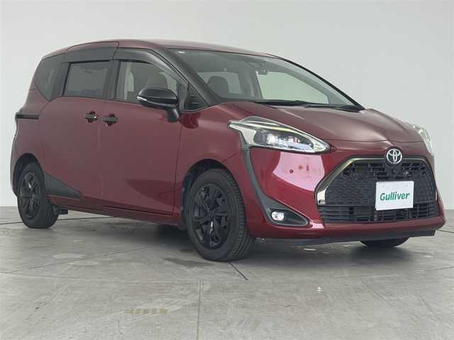 トヨタ シエンタ G グランパー 愛知県 2020(令2)年 2.1万km センシュアルレッドマイカ 純正7インチナビ/（ＣＤ／ＤＶＤ／ＢＴ／フルセグ）/バックカメラ/全方位カメラ/ETC/ドラレコ/両側パワースライドドア/衝突軽減システム/車線逸脱抑制/横滑り防止/コーナーセンサー/アイドリングストップ/オートライト/オートハイビーム/フォグランプ/純正フロアマット/ドアバイザー