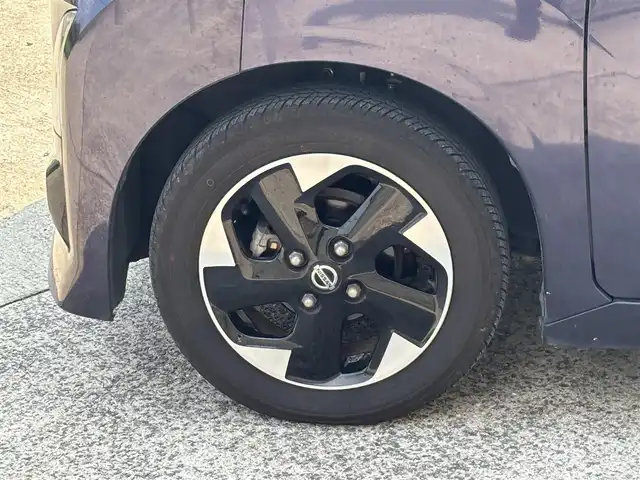 日産 ルークス ハイウェイスター X 長崎県 2021(令3)年 3.9万km アメジストパープル ワンオーナー/全方位カメラ/衝突軽減ブレーキ/片側パワースライドドア/ETC/オートライト/フォグランプ/電動格納ミラー/プッシュスタート/社外オーディオ/DEH-6600/(CD/BT/USB/AUX)/後席サーキュレーター/ロールシェード
