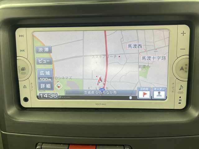トヨタ ピクシススペース X 茨城県 2012(平24)年 7.9万km コットンアイボリー 純正ナビ［NSCP-W62］/・Bluetooth/ワンセグ再生可/社外ETC/社外13インチAW/スタッドレス車載有