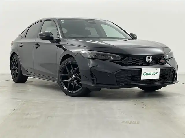 ホンダ シビック RS 群馬県 2024(令6)年 0.1万km クリスタルブラックパール 純正メーカーナビ（ディスプレイオーディオGoogleMap）/バックカメラ/Bluetooth/AppleCarPlay/AndroidAuto/GoogleAssistant/USB/Boseサウンド/ホンダセンシング/レーダークルーズコントロール/置くだけ充電/BSM/LEDヘッドライト/オートライト/D/N席シートヒーター/ハーフレザーシート/前後コーナーセンサー/純正フロアマット/純正ETC2.0/スマートキー/６速MT