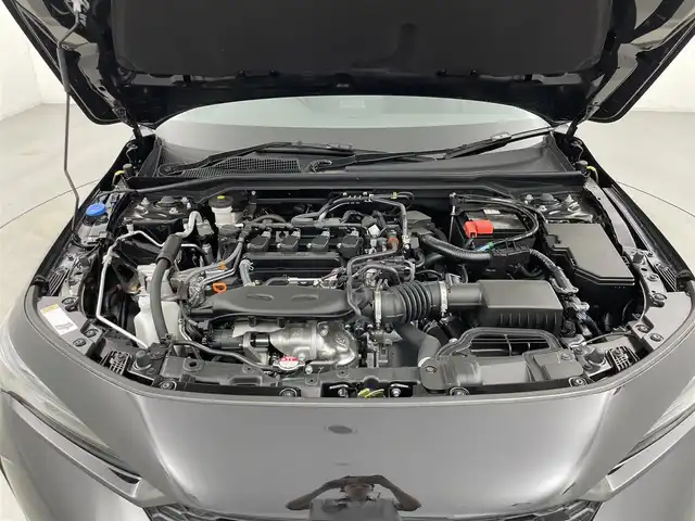 ホンダ シビック RS 群馬県 2024(令6)年 0.1万km クリスタルブラックパール 純正メーカーナビ（ディスプレイオーディオGoogleMap）/バックカメラ/Bluetooth/AppleCarPlay/AndroidAuto/GoogleAssistant/USB/Boseサウンド/ホンダセンシング/レーダークルーズコントロール/置くだけ充電/BSM/LEDヘッドライト/オートライト/D/N席シートヒーター/ハーフレザーシート/前後コーナーセンサー/純正フロアマット/純正ETC2.0/スマートキー/６速MT