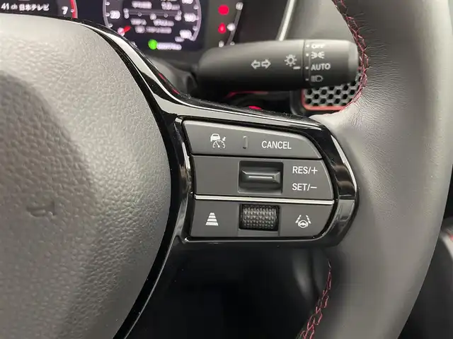 ホンダ シビック RS 群馬県 2024(令6)年 0.1万km クリスタルブラックパール 純正メーカーナビ（ディスプレイオーディオGoogleMap）/バックカメラ/Bluetooth/AppleCarPlay/AndroidAuto/GoogleAssistant/USB/Boseサウンド/ホンダセンシング/レーダークルーズコントロール/置くだけ充電/BSM/LEDヘッドライト/オートライト/D/N席シートヒーター/ハーフレザーシート/前後コーナーセンサー/純正フロアマット/純正ETC2.0/スマートキー/６速MT