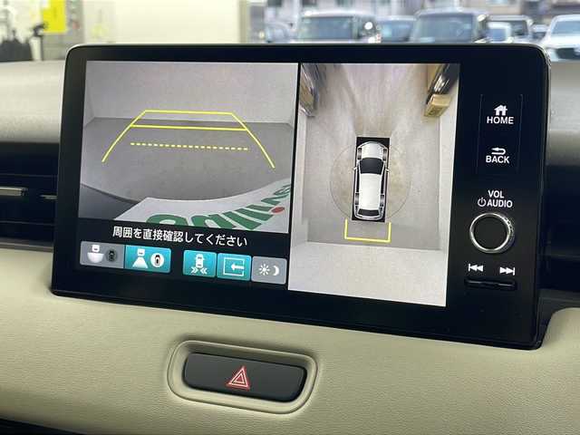 ホンダ ヴェゼル ハイブリッド e:HEV PLaY 岐阜県 2021(令3)年 3万km 黒／シルバー ガラスルーフ/衝突軽減ブレーキ/レーンキープアシスト/ブラインドスポットモニター/コーナーセンサー/オートハイビーム/レーダークルーズコントロール/純正ナビ/　(AM/FM/Bluetooth/フルセグTV)/全方位カメラ/ハーフレザーシート/シートヒーター/ハンドルヒーター/デジタルインナーミラー/パドルシフト/パワーバックドア/純正アルミホイール/純正フロアマット/ドライブレコーダー/ETC2.0
