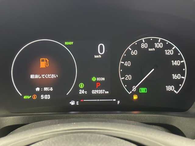 ホンダ ヴェゼル ハイブリッド e:HEV PLaY 岐阜県 2021(令3)年 3万km 黒／シルバー ガラスルーフ/衝突軽減ブレーキ/レーンキープアシスト/ブラインドスポットモニター/コーナーセンサー/オートハイビーム/レーダークルーズコントロール/純正ナビ/　(AM/FM/Bluetooth/フルセグTV)/全方位カメラ/ハーフレザーシート/シートヒーター/ハンドルヒーター/デジタルインナーミラー/パドルシフト/パワーバックドア/純正アルミホイール/純正フロアマット/ドライブレコーダー/ETC2.0