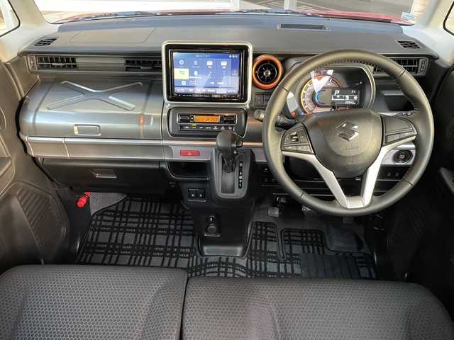 スズキ スペーシア ギア HYBRID XZ 福島県 2020(令2)年 4万km フェニックスレッドパール/ガンメタリック2トーンルーフ 全方位カメラ　/両側パワースライドドア　/前席シートヒーター　/８インチナビ（フルセグTV/CD/DVD/Bluetooth）　/前方ドライブレコーダー　/レーンキープアシスト　/クリアランスソナー　/アイドリングストップ　/ＬＥＤヘッドライト　/純正ドアバイザー