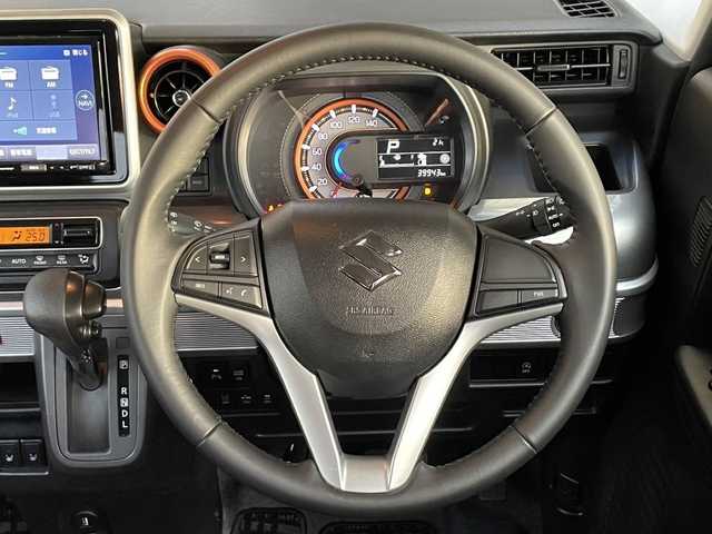 スズキ スペーシア ギア HYBRID XZ 福島県 2020(令2)年 4万km フェニックスレッドパール/ガンメタリック2トーンルーフ 全方位カメラ　/両側パワースライドドア　/前席シートヒーター　/８インチナビ（フルセグTV/CD/DVD/Bluetooth）　/前方ドライブレコーダー　/レーンキープアシスト　/クリアランスソナー　/アイドリングストップ　/ＬＥＤヘッドライト　/純正ドアバイザー