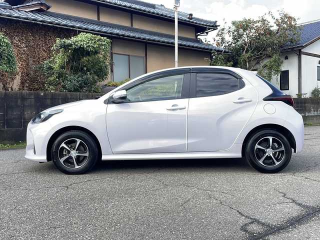 トヨタ ヤリス X 福井県 2020(令2)年 3.2万km アイスピンクメタリック 登録時走行距離３１１３１ｋｍ/ワンオーナー/純正ディスプレイオーディオ/（Bluetooth）/バックカメラ/プリクラッシュセーフティ/アダプティブクルーズコントロール/レーンキープアシスト/クリアランスソナー/社外14インチアルミホイール/ドライブレコーダー（ミラー一体型）/オートリトラミラー/USBポート/オートハイビーム/ステアリングリモコン/オートライト/LEDヘッドライト/ETC(ビルトイン）/ライトレベライザー/プッシュスタート/スマートキキー/保証書/取扱説明書