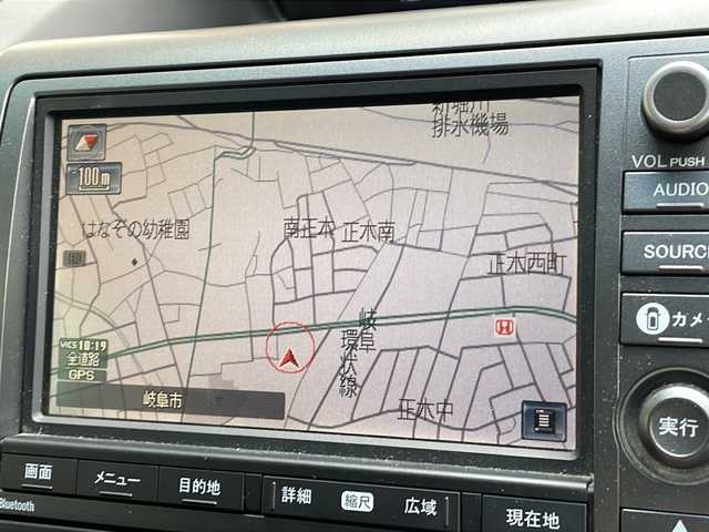 ホンダ ステップワゴン Li 岐阜県 2011(平23)年 7.7万km クリスタルブラックパール 禁煙車/AM/FM/CD/DVD/純正ナビ/ワンセグTV/Bluetooth/ACC/アラウンドビュー/両側パワースライド/３列シート/ビルトインETC/フリップダウンモニター/カーテンエアバッグ/ステアリングリモコン/純正フロアマット/社外アルミホイール/盗難防止/ドアバイザー/オートライト/スマートキー/スペアキー