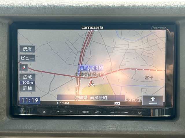 スズキ エブリィ ワゴン PZターボ 沖縄県 2013(平25)年 12万km ブルーイッシュブラックパール3 社外ナビ　/（AM/FM/CD/DVD/BT）　/片側パワースライドドア　/ワンセグTV　/純正フロアマット　/社外13AW　/リモコンキー　/パワーステアリング　/パワーウィンドウ　/ハロゲンヘッドライト