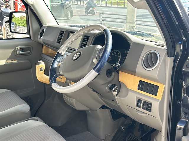 スズキ エブリィ ワゴン PZターボ 沖縄県 2013(平25)年 12万km ブルーイッシュブラックパール3 社外ナビ　/（AM/FM/CD/DVD/BT）　/片側パワースライドドア　/ワンセグTV　/純正フロアマット　/社外13AW　/リモコンキー　/パワーステアリング　/パワーウィンドウ　/ハロゲンヘッドライト