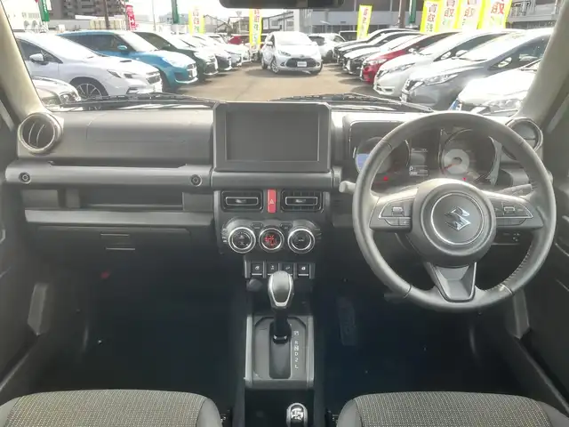 スズキ ジムニー XC 島根県 2023(令5)年 0.6万km ブルーイッシュブラックパール3 走行5/267km/オーディオレス/クルーズコントロ/スマートキー　/プッシュスタート　/純正LEDヘッドライトール　/アイドリングストップ　/衝突軽減ブレーキ　/レーンキープアシスト　/横滑り防止装置　/前席シートヒーター　/オートハイビーム／ライト　