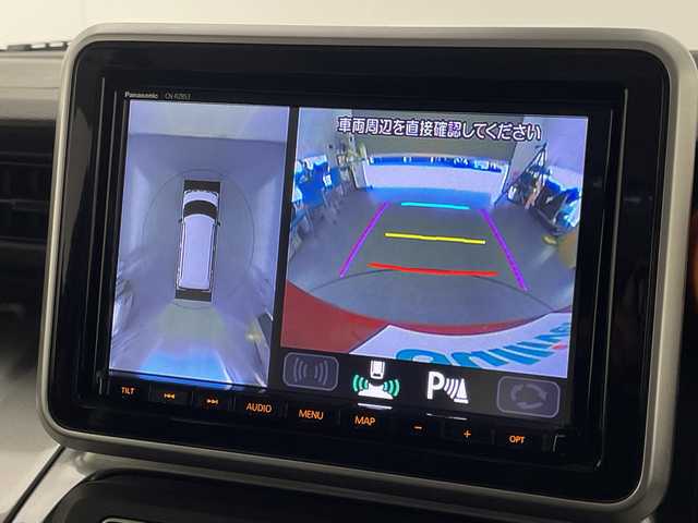 スズキ スペーシア ギア HYBRID XZターボ 宮崎県 2020(令2)年 2.7万km フェニックスレッドパール/ガンメタリック2トーンルーフ 純正ナビ　/Ｂｌｕｅｔｏｏｔｈ/アラウンドビューモニター/バックカメラ/クルーズコントロール　/コーナセンサー　/Ｄ／Ｎ席シートヒーター　/両側パワースライドドア/レーンキープアシスト/衝突被害軽減ブレーキシステム　/横滑り防止機能/オートライト/パドルシフト/ハンドルリモコン