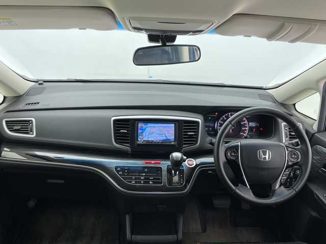 ホンダ オデッセイ アブソルート・Xホンダセンジング 千葉県 2016(平28)年 8.3万km プレミアムヴィーナスブラックP 衝突軽減/横滑り防止/レーンキープアシスト/ダブルサイドエアバック/カーテンエアバック/テレビナビ/BT/CD/DVD/SD/USB/両側パワースライドドア/コーナーセンサー/バックカメラ/純正アルミホイール/純正フロアマット