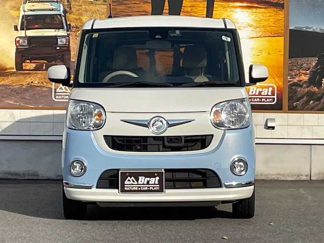 ダイハツ ムーヴ キャンバス X メイクアップ SA Ⅱ 愛知県 2016(平28)年 7.8万km パールホワイトⅢ/シルキーブルーパール 2トーン 衝突軽減ブレーキ/社外ナビ・ワンセグTV/バックカメラ/ドライブレコーダー/アイドリングストップ/横滑り防止装置/オートライト/フォグランプ/プッシュスタート/スマートキー