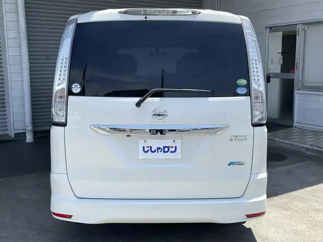日産 セレナ ハイウェイS G Sハイブリッド 茨城県 2013(平25)年 8.8万km ブリリアントホワイトパール (株)IDOMが運営する【じしゃロン水戸店】の自社ローン専用車両になりますこちらは現金またはオートローンご利用時の価格です。自社ローンご希望の方は別途その旨お申付け下さい/純正SDナビ/-CD DVD フルセグTV　BT-/バックカメラ/両側パワースライドドア/ETC/HIDヘッドランプ/クルーズコントロール