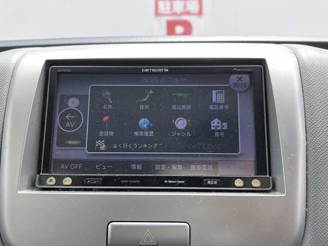 スズキ ワゴンＲ FX 福島県 2012(平24)年 10.9万km ブルーイッシュブラックパール3 社外メモリナビ＆フルセグＴＶ/（ＭＳＶ＆ＣＤ＆ＢＴ）/電動格納ミラー/キーレス/Ｗエアバッグ/ＡＢＳ/ドアバイザー/フロアマット