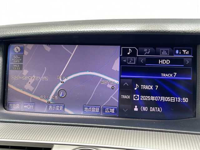レクサス ＬＳ 460 Fスポーツ 長野県 2012(平24)年 6.9万km ホワイトノーヴァガラスフレーク レザーシート/マークレビンソン/純正HDDナビ/・CD/Bluetooth/HDD/フルセグ/バックカメラ/ETC/デジタルインナーミラー/前後ドライブレコーダー/エアサスコントローラー(ASR681)/クルーズコントロール/ハンドルヒーター/シートヒーター/エアシート/パワーシート/純正19インチAW/純正フロアマット/前後コーナーセンサー/LEDオートライト/プッシュスタート/スマートキー/取扱説明書