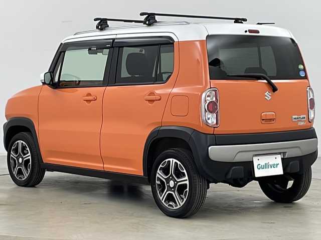 スズキ ハスラー X 道央・札幌 2014(平26)年 2.3万km パッションオレンジマイカ/スペリアホワイト ・4WD/・ワンオーナー/・純正ナビ＆TV&USB&Ipod&FM&AM/・バックカメラ/・衝突軽減ブレーキ/・シートヒーター/・グリップコントロール/・ダウンヒルアシストコントロール/・ルーフレール/・ステアリングスイッチ/・スマートキー/・スペアキー/・アイドリングストップ/・横滑り防止装置