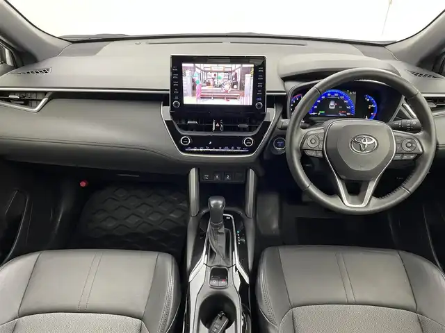 トヨタ カローラ クロス ハイブリッド Z 茨城県 2022(令4)年 3万km プラチナホワイトパールマイカ 純正DA/ナビキット/バックカメラ/フルセグ/衝突被害軽減ブレーキ/車線逸脱抑制装置/レーダークルーズコントロール/オートマチックハイビーム/クリアランスソナー/BSM/ETC/ドラレコ/シートヒーター/純正18インチAW/LEDヘッドライト/スマートキー